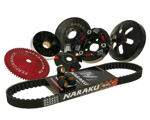 super trans kit Naraku 729mm for 4-stroke 50cc 139QMB NARAKU MOTOVEIKALS 21