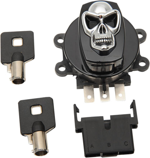 Switch Ign Blk Skl 93-13 DRAG SPECIALTIES DRAG SPECIALTIES MOTOVEIKALS 21