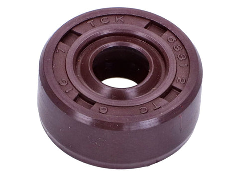 tachometer drive oil seal TCK 6x16x7mm brown for Simson S51, S53, S70, S83, SR50, SR80, KR51/2 DIVERSE / IMPORT MOTOVEIKALS 21