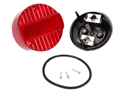 tail light 120mm w/ number plate light for Simson S50, S51, S70, SR50, SR80, KR51, MZ DIVERSE / IMPORT MOTOVEIKALS 21