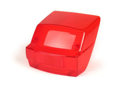 Tail light lens -MOTO NOSTRA- Vespa PX (-1984) with E-mark - red MOTO NOSTRA MOTOVEIKALS 21