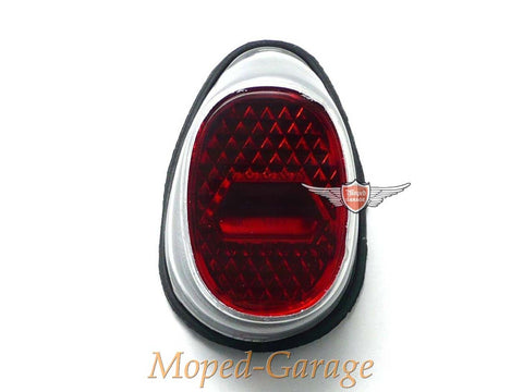 Tail light without brake light for 50s / 60s moped, mokick Miele, DKW, NSU DIVERSE / IMPORT MOTOVEIKALS 21