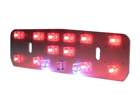 taillight BGM PRO 12V LED only reflector for Lambretta LI, TV BGM PRO MOTOVEIKALS 21