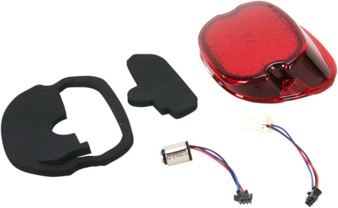 Taillight Red/Bott Lo Pro DRAG SPECIALTIES DRAG SPECIALTIES MOTOVEIKALS 21