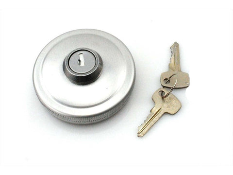 Tank cap 40mm aluminum matt lockable for Zündapp Combinette KS GTS C DIVERSE / IMPORT MOTOVEIKALS 21