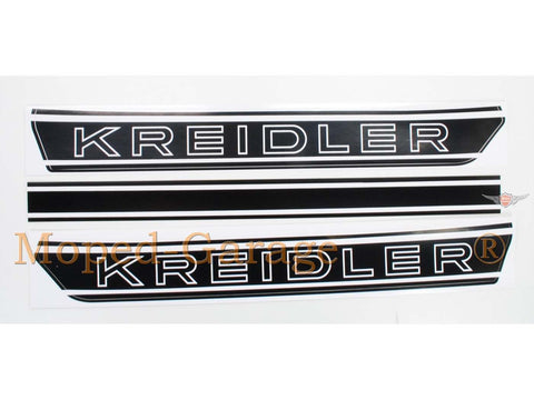 Tank sticker, 3-piece for Kreidler Florett RS, RMC DIVERSE / IMPORT MOTOVEIKALS 21