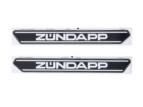 Tank sticker set 3 pieces length 300mm high 33mm for moped mokick DIVERSE / IMPORT MOTOVEIKALS 21
