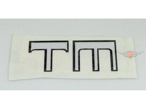 Tank sticker TM 45mm x 18mm for Kreidler Florett DIVERSE / IMPORT MOTOVEIKALS 21