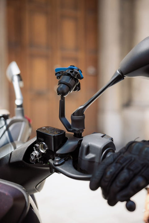 Telefona turētājs Quad Lock Mirror Stem Mount QUAD LOCK MOTOVEIKALS 21