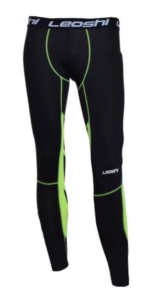 Termoveļa - bikses BLACK/Yellow XXL LEOSHI MOTOVEIKALS 21