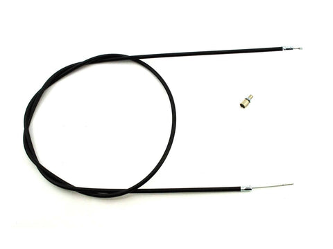 Throttle cable black MOGA outer cover length 1160mm inner cable 1240mm color for moped moped MOGA MOTOVEIKALS 21