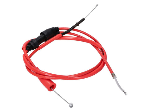 throttle cable Doppler PTFE red for Derbi Senda DRD X-Treme 11-, DRD Racing 11-, Aprilia RX 50, SX 50 11-, Gilera RCR, SMT 11- DOPPLER MOTOVEIKALS 21