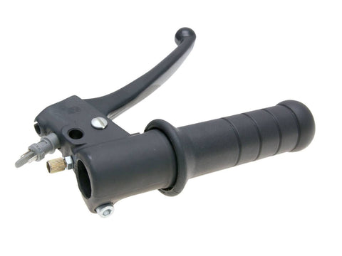 throttle grip fitting w/ brake lever for Piaggio Ape, Storm, TPH, Typhoon OEM STANDARD MOTOVEIKALS 21
