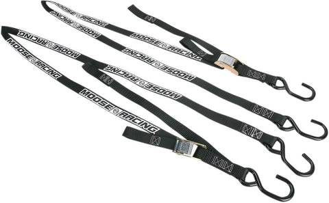Tie Down W/Softtie Black MOOSE RACING HARD-PARTS MOOSE RACING MOTOVEIKALS 21