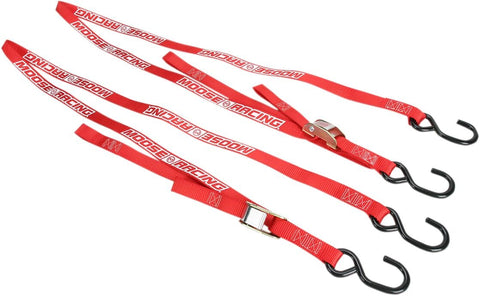 Tie Down W/Softtie Red MOOSE RACING HARD-PARTS MOOSE RACING MOTOVEIKALS 21