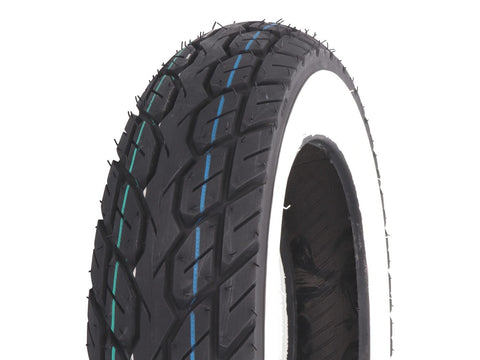 tire Kenda K418 90/90-10 50J TL whitewall / white sidewall KENDA MOTOVEIKALS 21