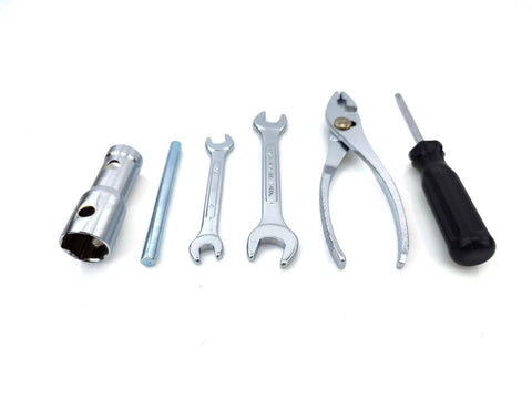 Tool set for moped, moped, mokick, scooter, Zündapp, Kreidler, Hercules, Puch, Simson, DKW, KTM, Miele DIVERSE / IMPORT MOTOVEIKALS 21
