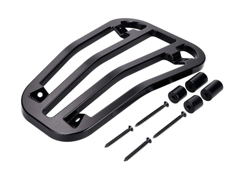 Top Case carrier / luggage carrier step-through Moto Nostra, glossy black, CNC for Vespa Primavera 50-150cc, Sprint 50-150cc MOTO NOSTRA MOTOVEIKALS 21