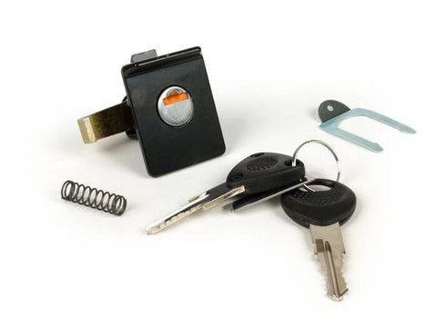 Top case lock -VESPA- PX EFL (1984-), T5 125cc - black BGM ORIGINAL MOTOVEIKALS 21