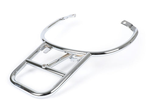 Topcase support rear (for genuine Piaggio Topcase) -MOTO NOSTRA, with pillion grab handle- Vespa Primavera 50 (ZAPC53100, ZAPC53200), Vespa Primavera 125 (ZAPM81100), Vespa Primavera 150 (ZAPM81200), Vespa Sprint 50 (ZAPC53101, ZAPC53201), Vespa Sprint 12 MOTO NOSTRA MOTOVEIKALS 21