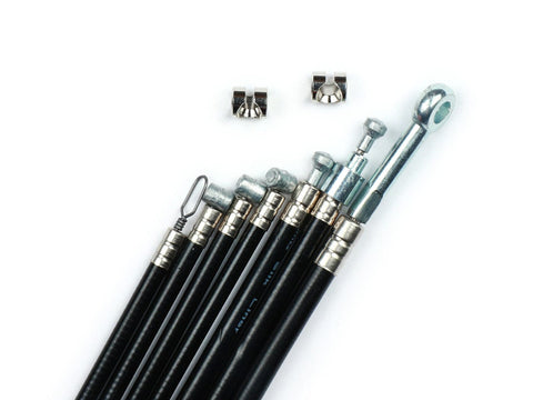 train set BGM PRO, Silk Liner black for Vespa PX old (-1984) BGM PRO MOTOVEIKALS 21