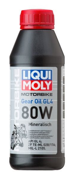 Transmisijas eļļa LIQUI MOLY SAE 80W GL4 0,5L LIQUI MOLY MOTOVEIKALS 21