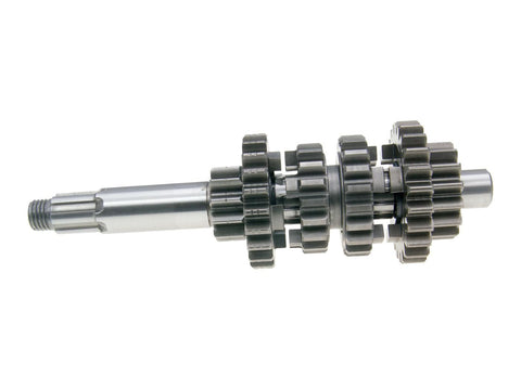 transmission main shaft OEM for Piaggio / Derbi engines D50B0, EBE, EBS PIAGGIO MOTOVEIKALS 21