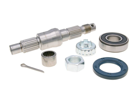 transmission output shaft repair kit 143mm for Piaggio, Vespa 125, 150cc 2-stroke (-1999) OEM STANDARD MOTOVEIKALS 21