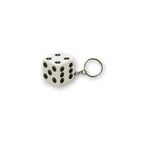 Triktopz Dice key chain white TRIKTOPZ MOTOVEIKALS 21