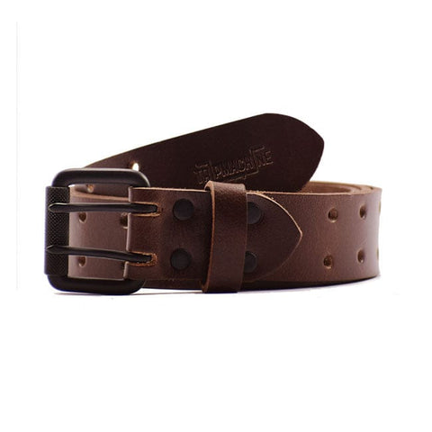 Trip Machine Belt Double pin tobacco brown TRIPMACHINE MOTOVEIKALS 21