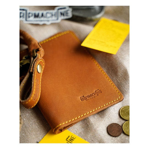 Trip Machine Explorer wallet vintage tan TRIPMACHINE MOTOVEIKALS 21