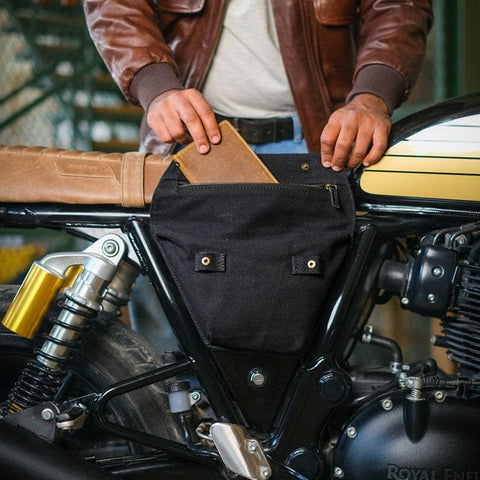 Trip Machine Renegade right side panel bag black TRIPMACHINE MOTOVEIKALS 21