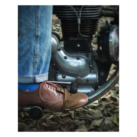 Trip Machine Shoe protector tobacco brown TRIPMACHINE MOTOVEIKALS 21
