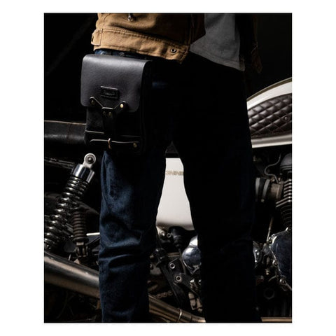 Trip Machine, Thigh bag / leg bag. Black TRIPMACHINE MOTOVEIKALS 21