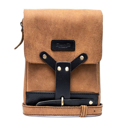 Trip Machine, Thigh bag / leg bag. Tobacco brown TRIPMACHINE MOTOVEIKALS 21
