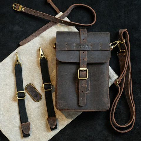 Tripmachine Moto Sling bag mocha TRIPMACHINE MOTOVEIKALS 21