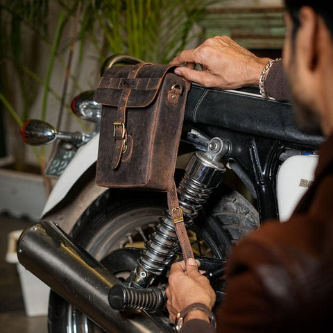 Tripmachine Moto Sling bag mocha TRIPMACHINE MOTOVEIKALS 21