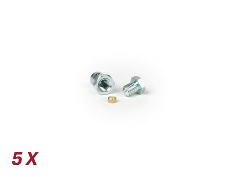 Trunnion set -BGM ORIGINAL- Ų=6.8x8mm- all Vespa models (used for clutch cable/gear change cable in gear selector box) - 5 pcs BGM ORIGINAL MOTOVEIKALS 21