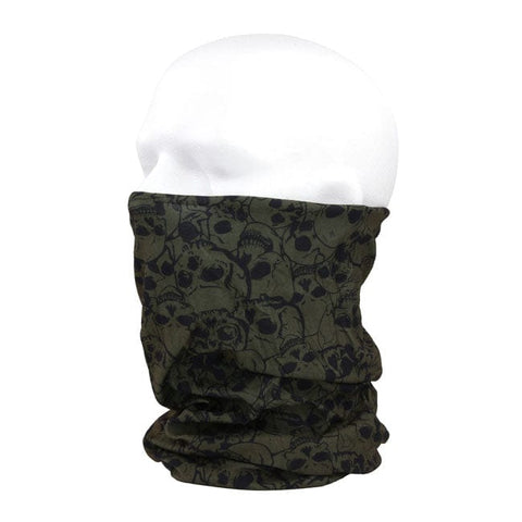 Tunelis - GREEN WITH SKULL STOREHOUSE MOTOVEIKALS 21