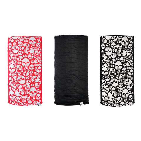 Tunelis-maska OXFORD Comfy Skulls komplekts 3.gab. OXFORD MOTOVEIKALS 21