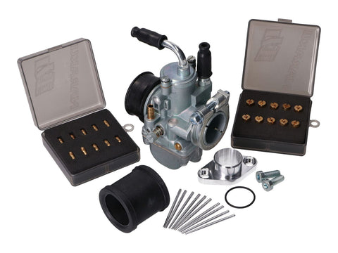 tuning carburetor kit 17.5mm for Simson S50, S51, S53, S70, S83, SR50, SR80 SCHMITT MOTOVEIKALS 21