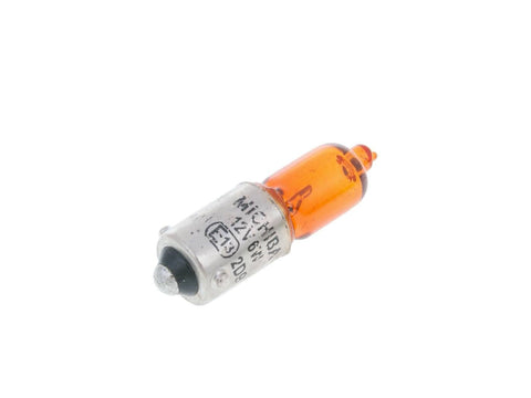 turn signal bulb orange H6W BAX9s 12V 6W = VC30989 VPARTS MOTOVEIKALS 21