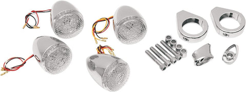 Turn Signal Kit Red-Clr DRAG SPECIALTIES DRAG SPECIALTIES MOTOVEIKALS 21