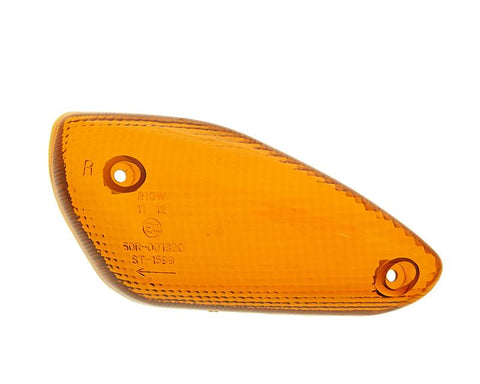 turn signal lens front right for Yamaha Aerox, MBK Nitro (99-) VPARTS MOTOVEIKALS 21