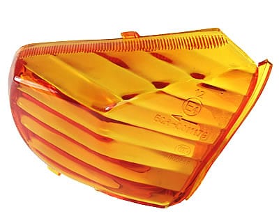 turn signal lens rear left, orange for BT49QT-9 = BT42100 101 OCTANE MOTOVEIKALS 21