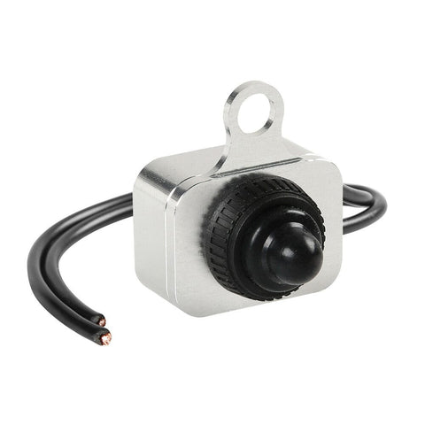 Ūdensdrošs On/Off 6A slēdzis Lampa – 12 V aluminium LAMPA MOTOVEIKALS 21