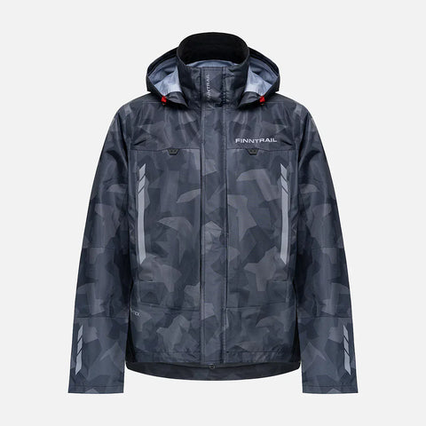 Ūdensnecaurlaidīga jaka FINNTRAIL Athletic 4024 CamoShadowBlack FINNTRAIL MOTOVEIKALS 21