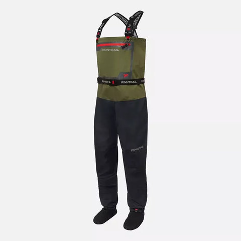 Ūdensnecaurlaidīgs kombinezons Finntrail Wademan 1524 Khaki FINNTRAIL MOTOVEIKALS 21