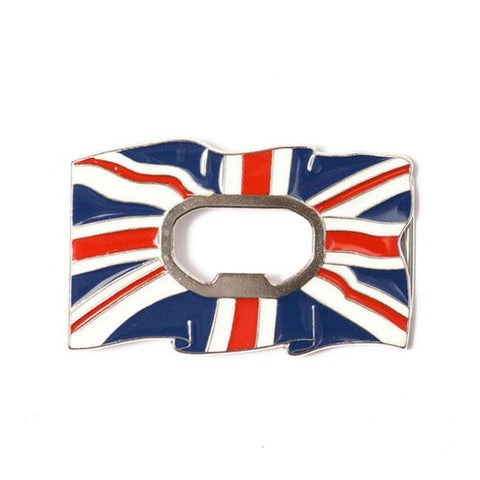 UK flag with bottle opener buckle ARMY SURPLUS MOTOVEIKALS 21