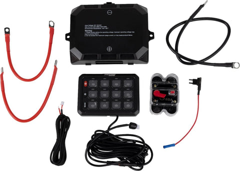 Universal Gang Switch 12 Panel MOOSE RACING HARD-PARTS MOOSE RACING MOTOVEIKALS 21